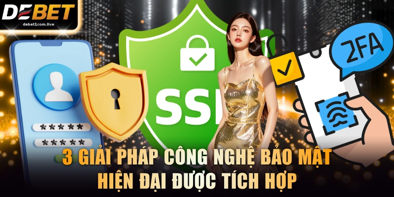 3 giải pháp công nghệ bảo mật hiện đại được tích hợp